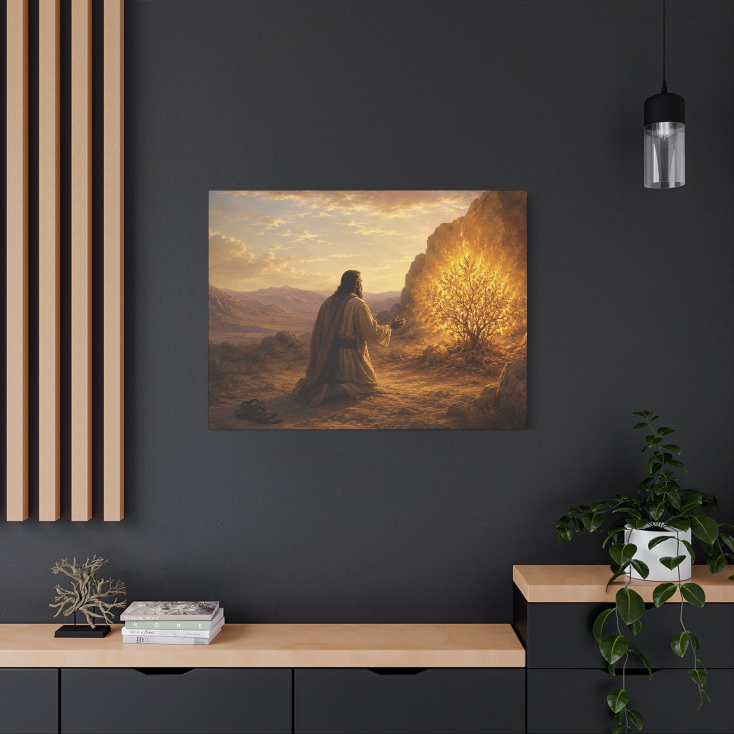 Copy of Copy of Copy of Copy of Copy of Canvas Wall Art - The Prodigal Son Biblical Print (Matte Stretched Canvas)