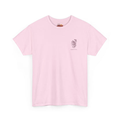 Vineyard Sketch Tee — 'The True Vine' Floral Grape Graphic T-Shirt