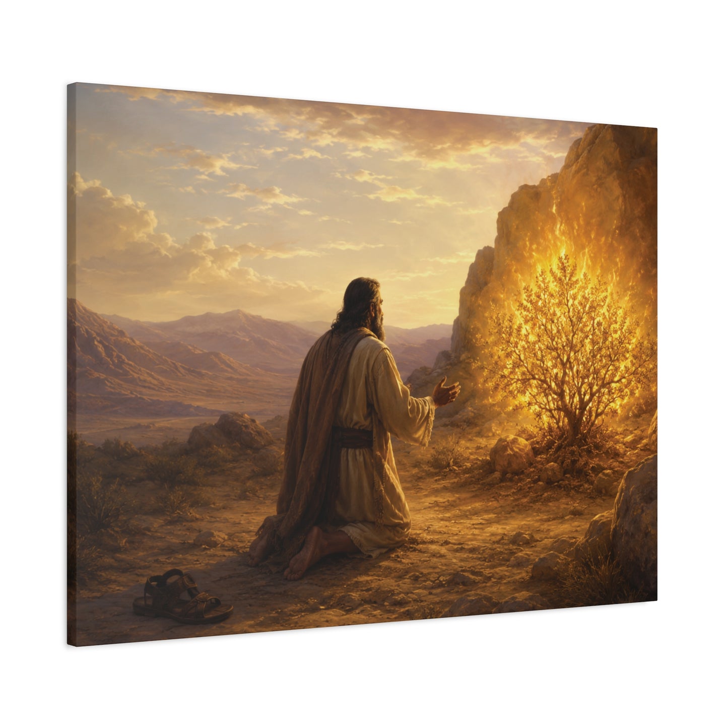 Copy of Copy of Copy of Copy of Copy of Canvas Wall Art - The Prodigal Son Biblical Print (Matte Stretched Canvas)