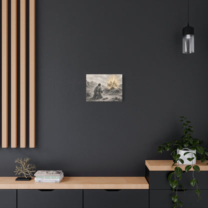 Copy of Copy of Copy of Canvas Wall Art - The Prodigal Son Biblical Print (Matte Stretched Canvas)