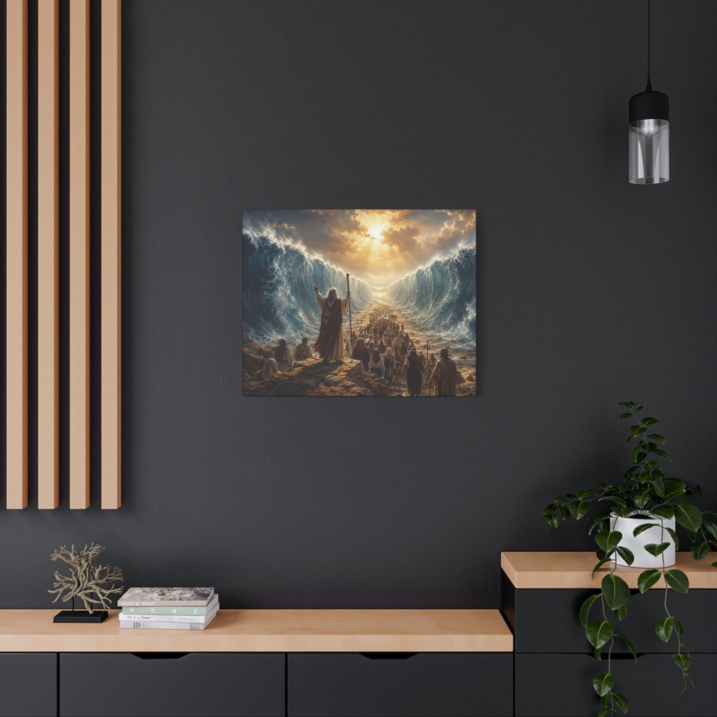 Copy of Canvas Wall Art - The Prodigal Son Biblical Print (Matte Stretched Canvas)