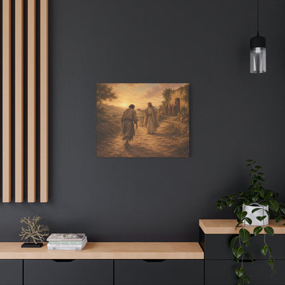 Copy of Copy of Copy of Copy of Canvas Wall Art - The Prodigal Son Biblical Print (Matte Stretched Canvas)