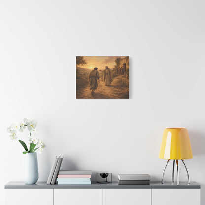 Copy of Copy of Copy of Copy of Canvas Wall Art - The Prodigal Son Biblical Print (Matte Stretched Canvas)