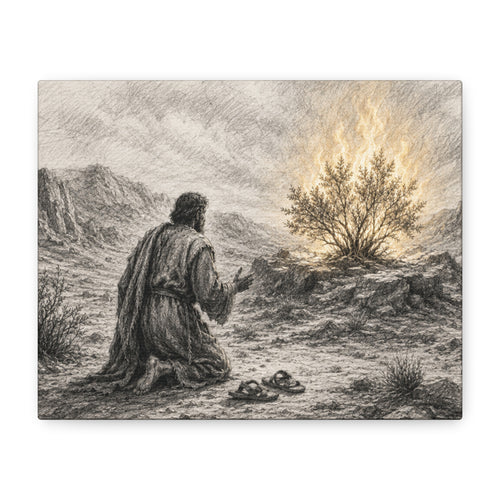 Copy of Copy of Copy of Canvas Wall Art - The Prodigal Son Biblical Print (Matte Stretched Canvas)