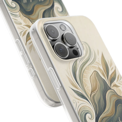 Phone Case - "She shall not be moved" Inspirational Floral Mountain Flexi Case