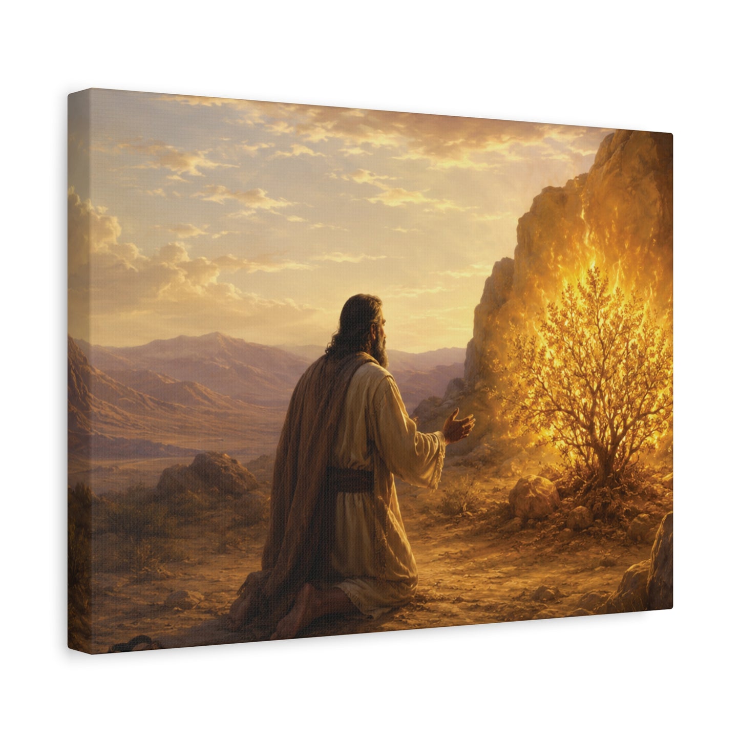 Copy of Copy of Copy of Copy of Copy of Canvas Wall Art - The Prodigal Son Biblical Print (Matte Stretched Canvas)