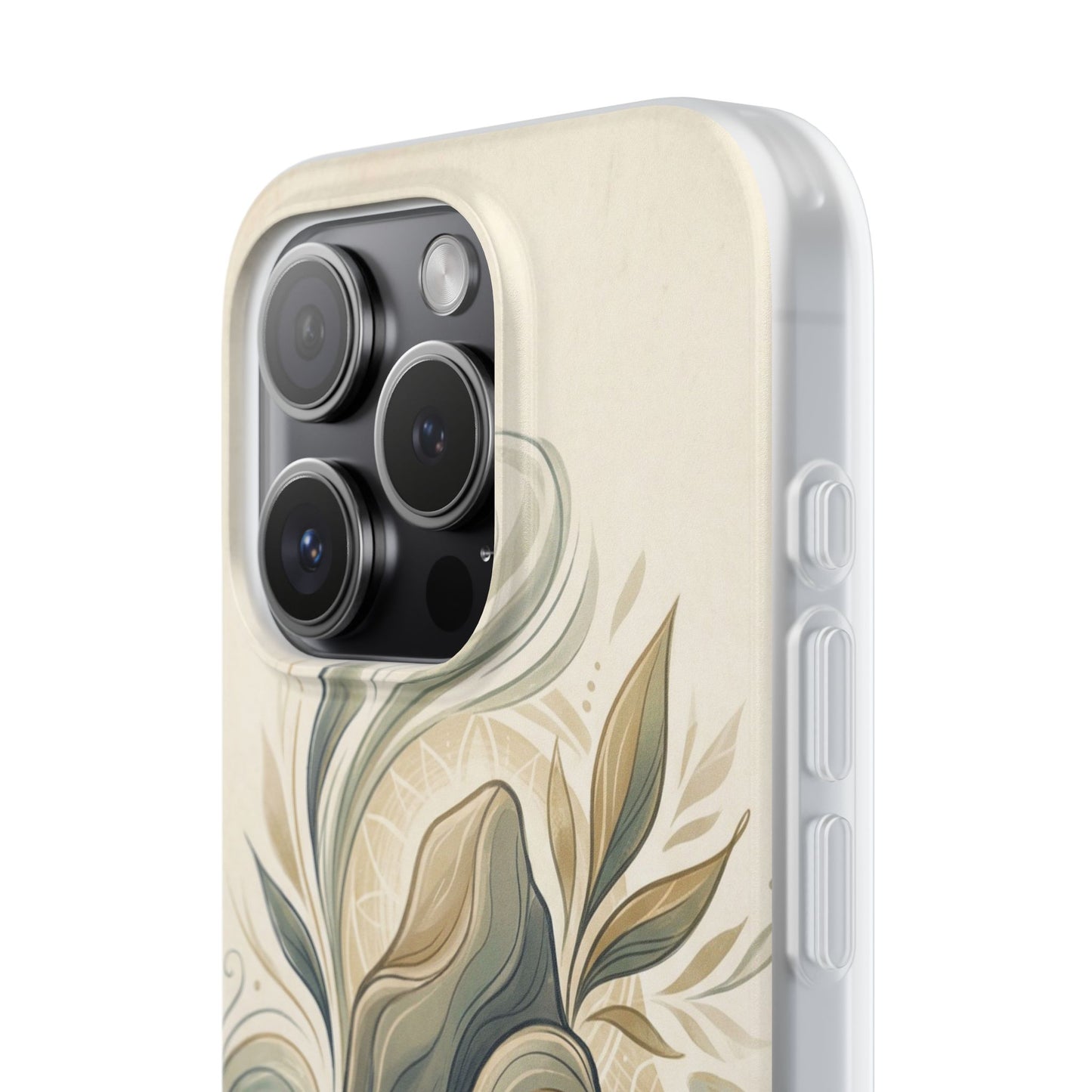 Phone Case - "She shall not be moved" Inspirational Floral Mountain Flexi Case