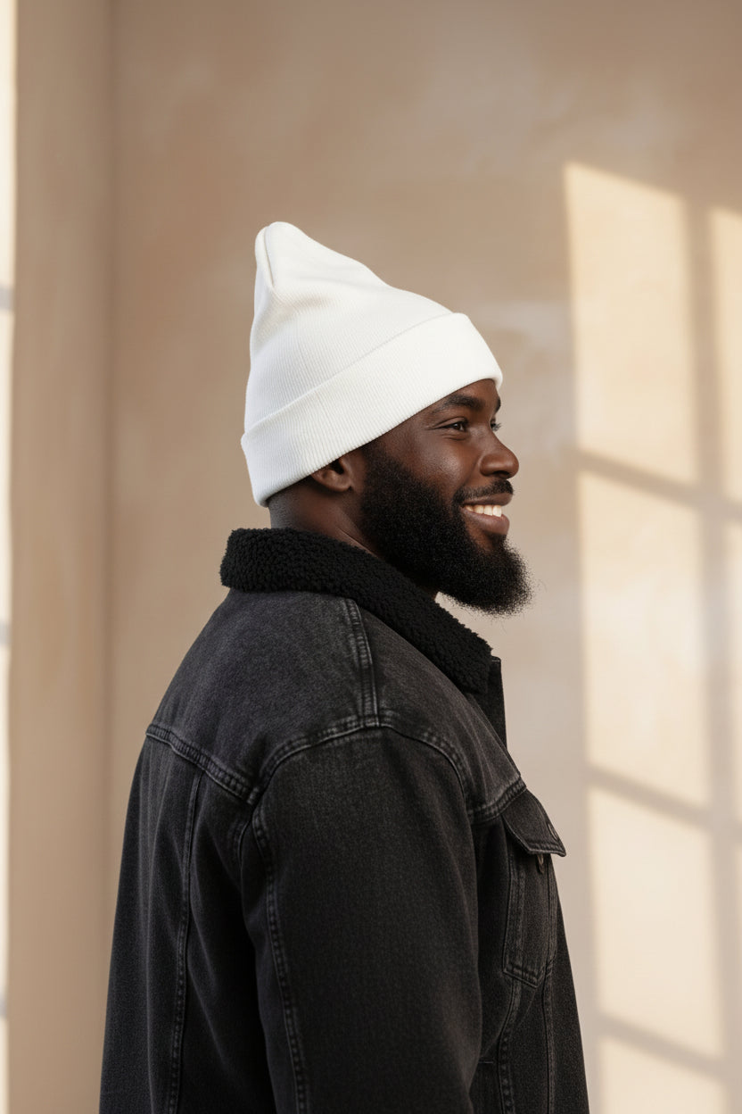 Cross Beanie – Minimal Faith Edition