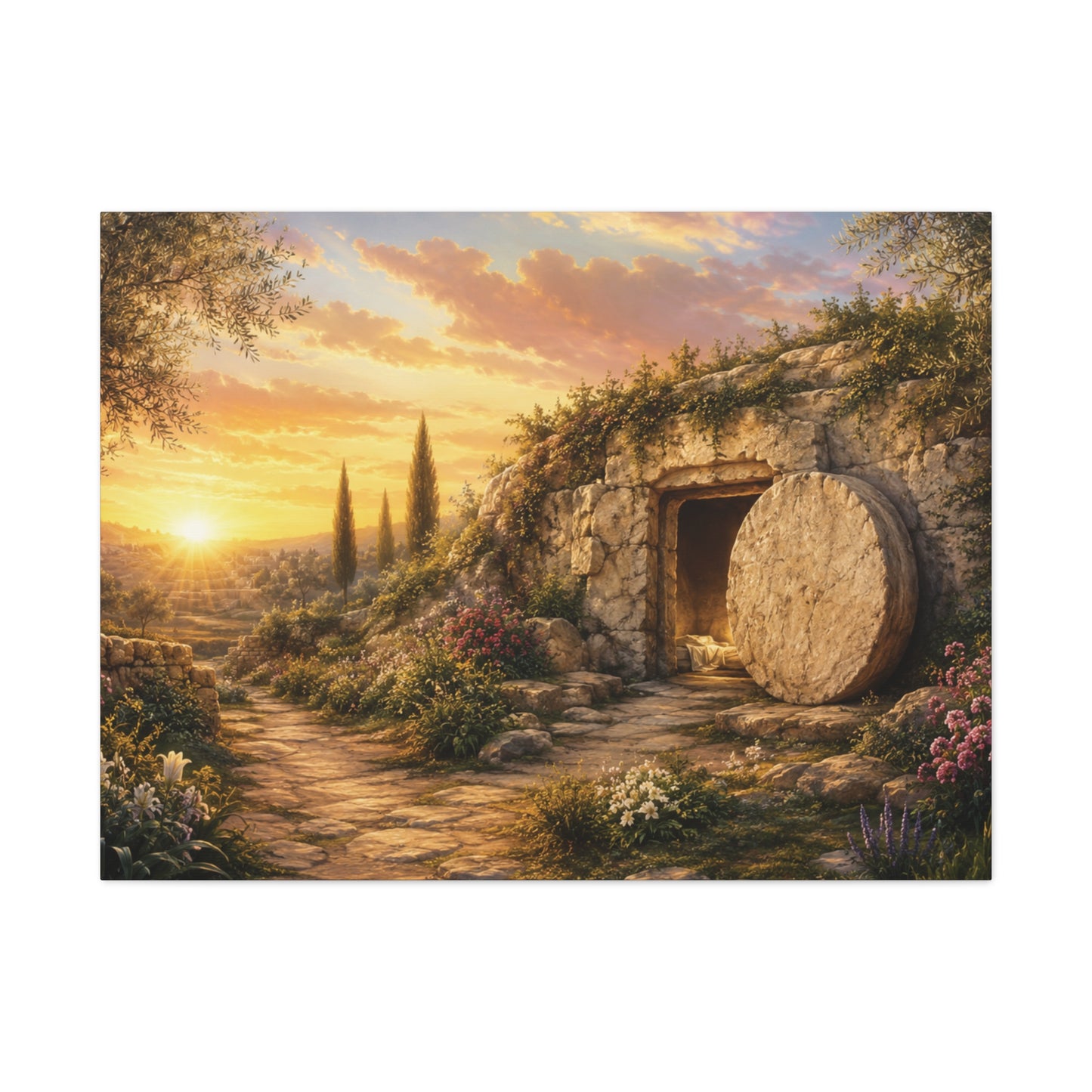 Copy of Copy of Copy of Copy of Copy of Copy of Canvas Wall Art - The Prodigal Son Biblical Print (Matte Stretched Canvas)