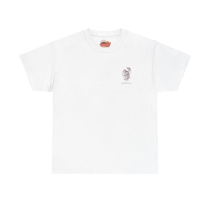 Vineyard Sketch Tee — 'The True Vine' Floral Grape Graphic T-Shirt