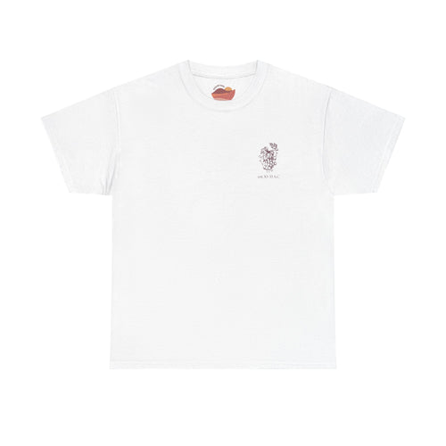 Vineyard Sketch Tee — 'The True Vine' Floral Grape Graphic T-Shirt