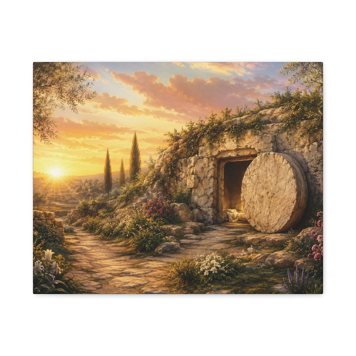 Copy of Copy of Copy of Copy of Copy of Copy of Canvas Wall Art - The Prodigal Son Biblical Print (Matte Stretched Canvas)