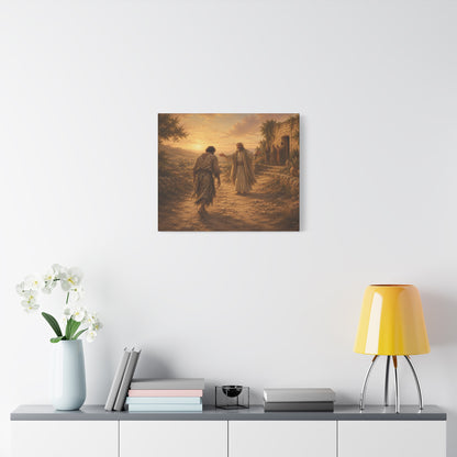 Copy of Copy of Copy of Copy of Canvas Wall Art - The Prodigal Son Biblical Print (Matte Stretched Canvas)