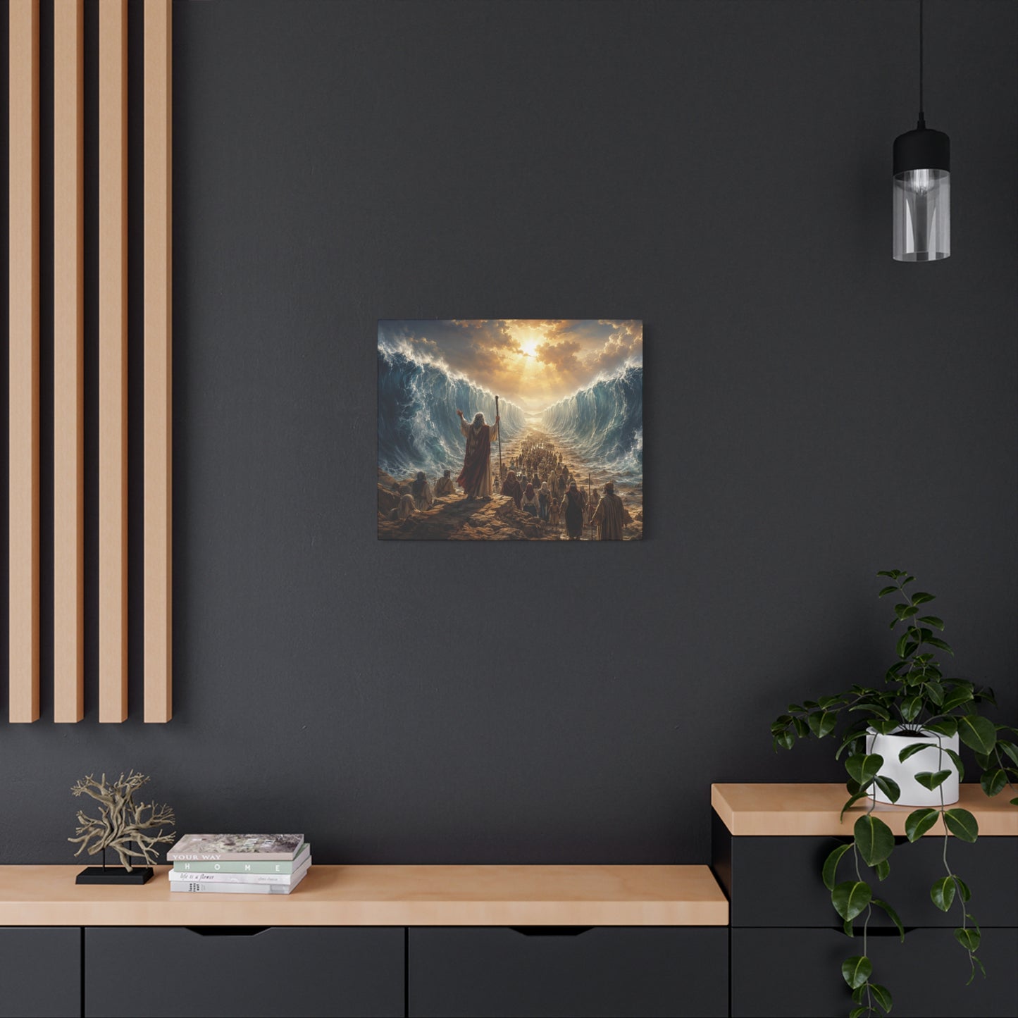 Copy of Canvas Wall Art - The Prodigal Son Biblical Print (Matte Stretched Canvas)