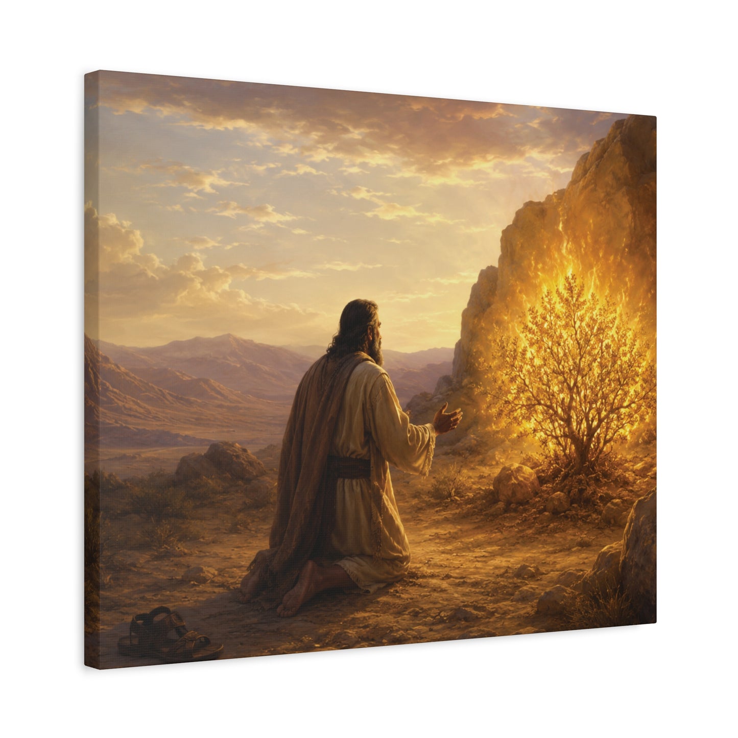 Copy of Copy of Copy of Copy of Copy of Canvas Wall Art - The Prodigal Son Biblical Print (Matte Stretched Canvas)