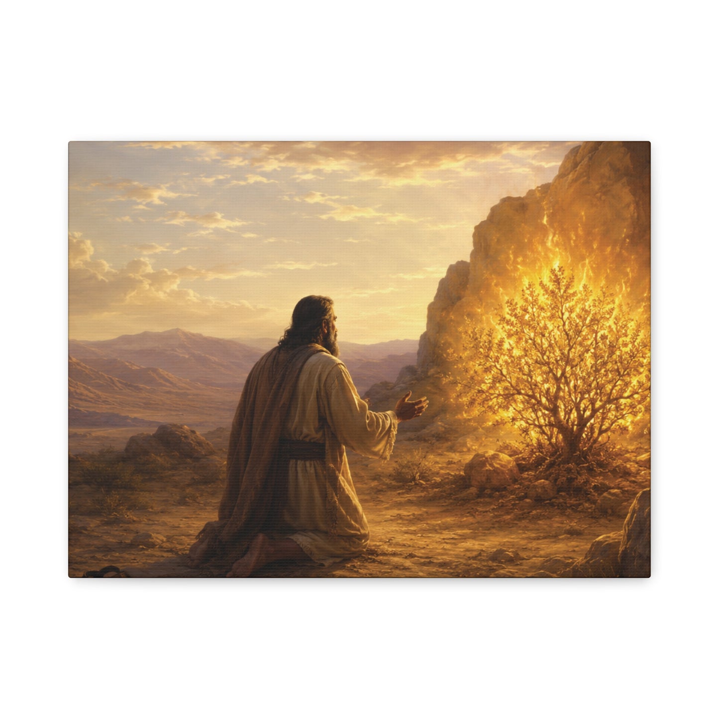 Copy of Copy of Copy of Copy of Copy of Canvas Wall Art - The Prodigal Son Biblical Print (Matte Stretched Canvas)