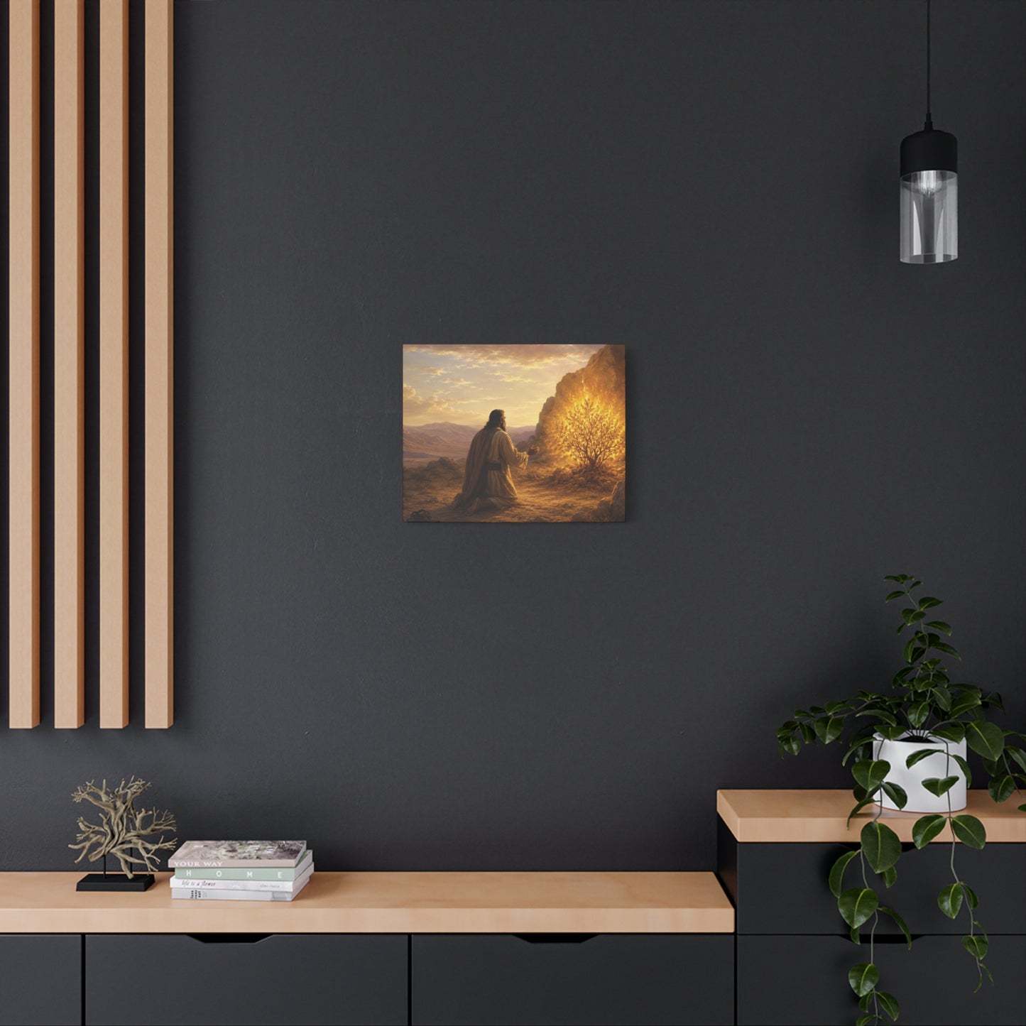 Copy of Copy of Copy of Copy of Copy of Canvas Wall Art - The Prodigal Son Biblical Print (Matte Stretched Canvas)