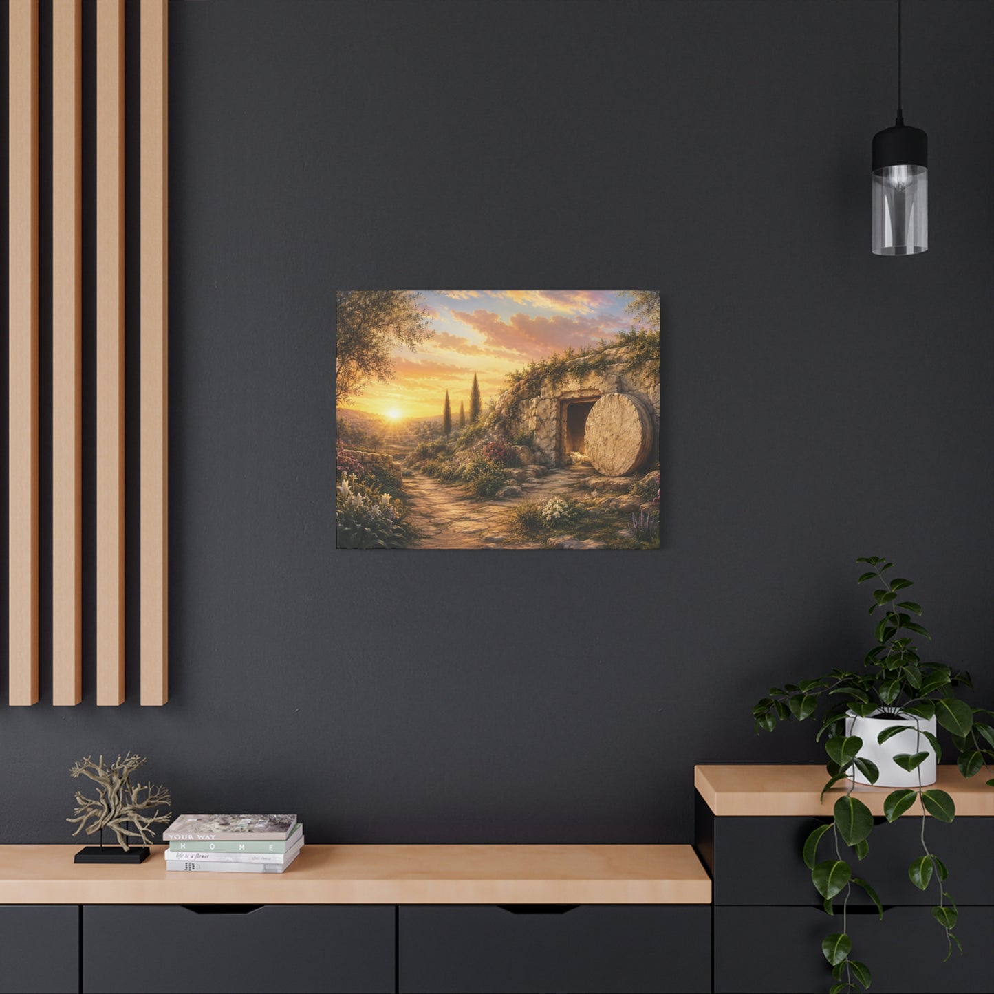 Copy of Copy of Copy of Copy of Copy of Copy of Canvas Wall Art - The Prodigal Son Biblical Print (Matte Stretched Canvas)