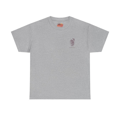 Vineyard Sketch Tee — 'The True Vine' Floral Grape Graphic T-Shirt