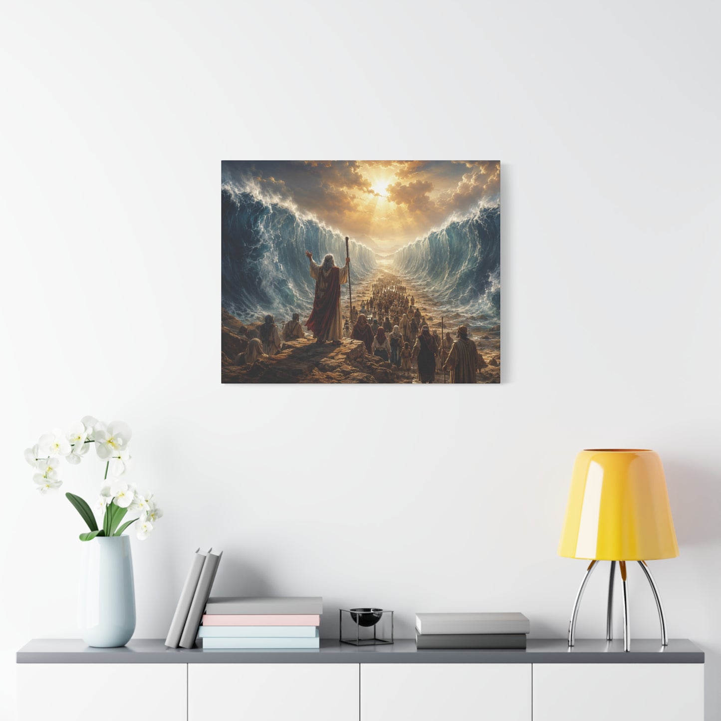 Copy of Canvas Wall Art - The Prodigal Son Biblical Print (Matte Stretched Canvas)