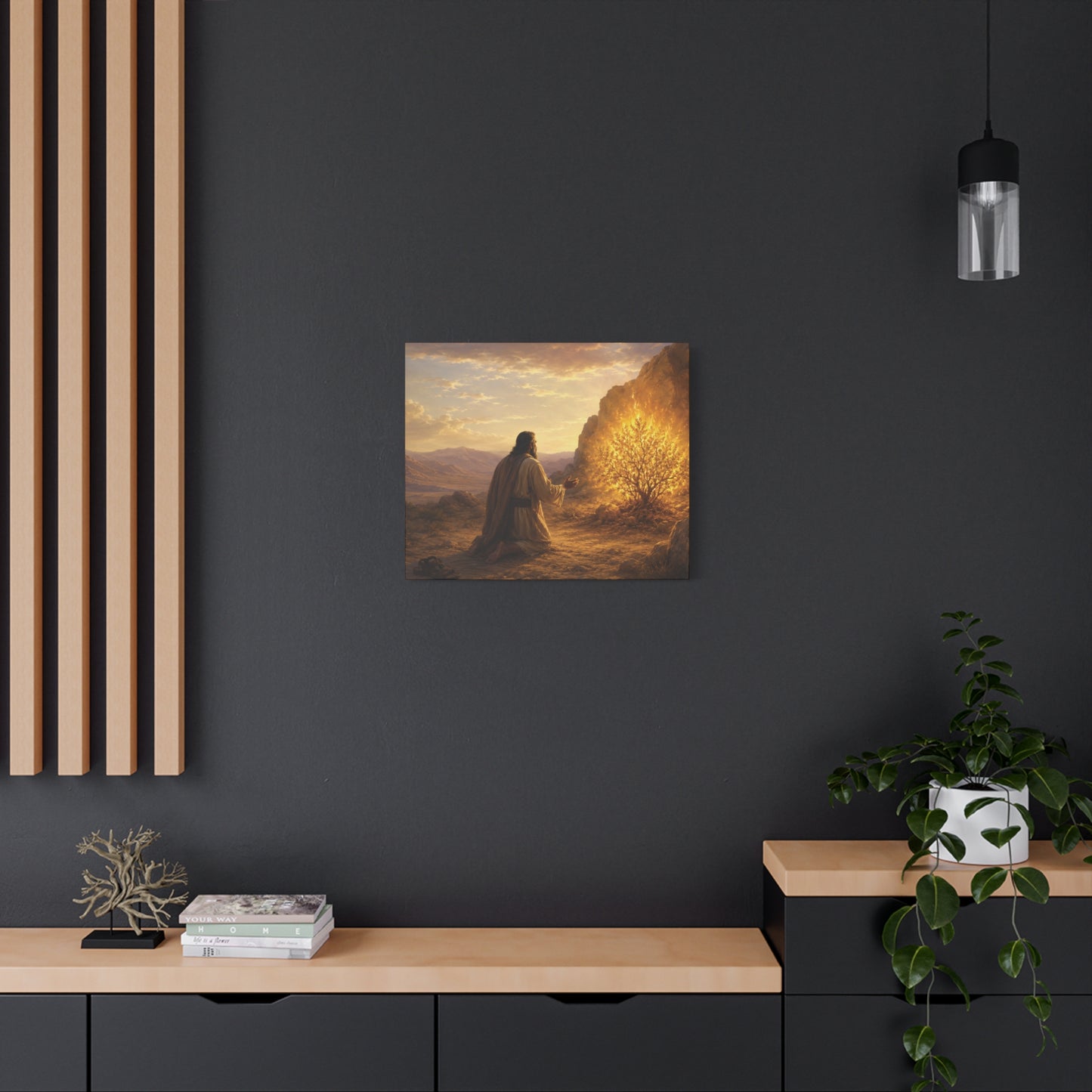 Copy of Copy of Copy of Copy of Copy of Canvas Wall Art - The Prodigal Son Biblical Print (Matte Stretched Canvas)