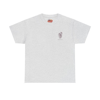 Vineyard Sketch Tee — 'The True Vine' Floral Grape Graphic T-Shirt
