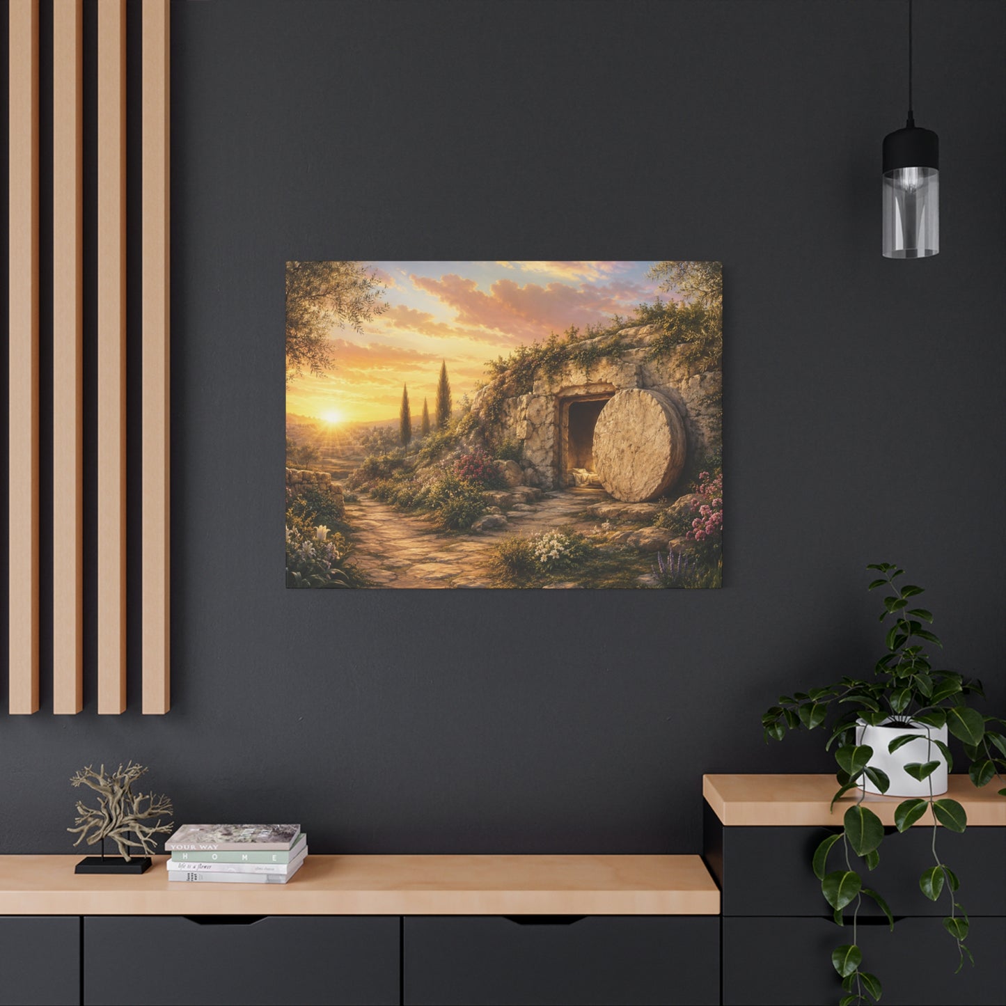 Copy of Copy of Copy of Copy of Copy of Copy of Canvas Wall Art - The Prodigal Son Biblical Print (Matte Stretched Canvas)