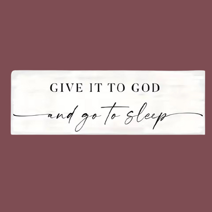 Give it to God Canvas