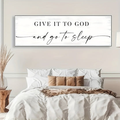 Give it to God Canvas