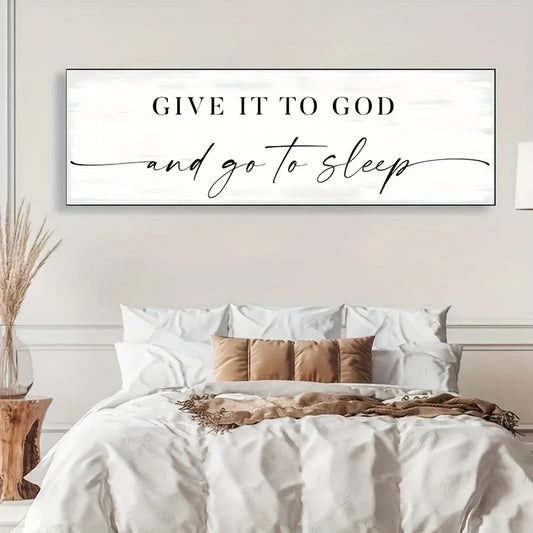 Give it to God Canvas