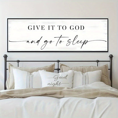 Give it to God Canvas